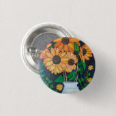 Badge Rond 2,50 Cm Girassóis (Devant & derrière)