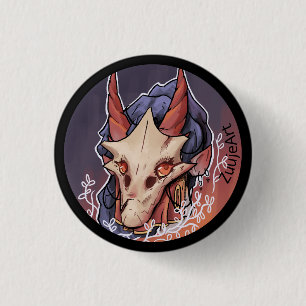 Badge Rond 2,50 Cm Girl, venir Masked,