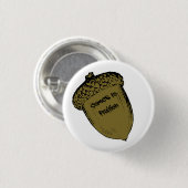 Badge Rond 2,50 Cm Gland (Devant & derrière)