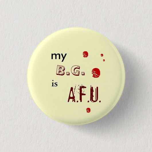 Badge Rond 2,50 Cm glucose sanguin (Devant)