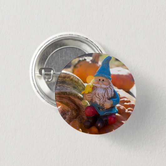 Badge Rond 2,50 Cm Gnome Stem (Devant & derrière)