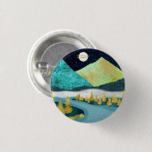 Badge Rond 2,50 Cm Golden River (Devant & derrière)