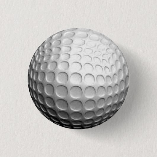 Badge Rond 2,50 Cm Golf (Devant)