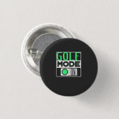 Badge Rond 2,50 Cm Golf (Devant & derrière)