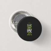 Badge Rond 2,50 Cm Golf - C'Est Le Seul Fer (Devant & derrière)