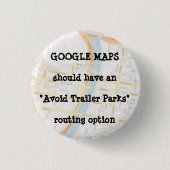 BADGE ROND 2,50 CM GOOGLE MAPS (Devant)