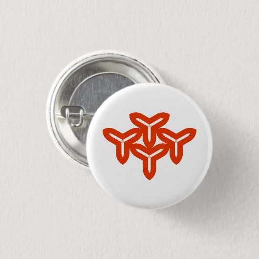 Badge Rond 2,50 Cm Gothic Blades Button (Devant & derrière)