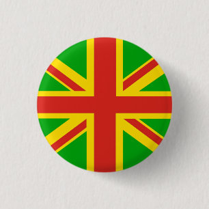 Badge Rond 2,50 Cm goupille de cric de rasta
