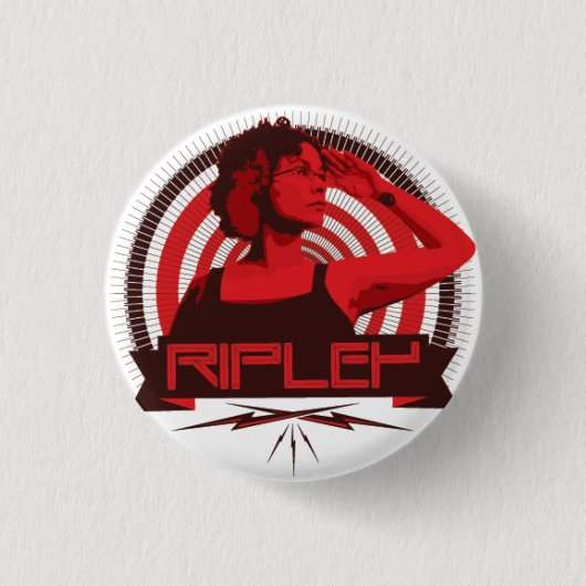 Badge Rond 2,50 Cm goupille de ripley (Devant)
