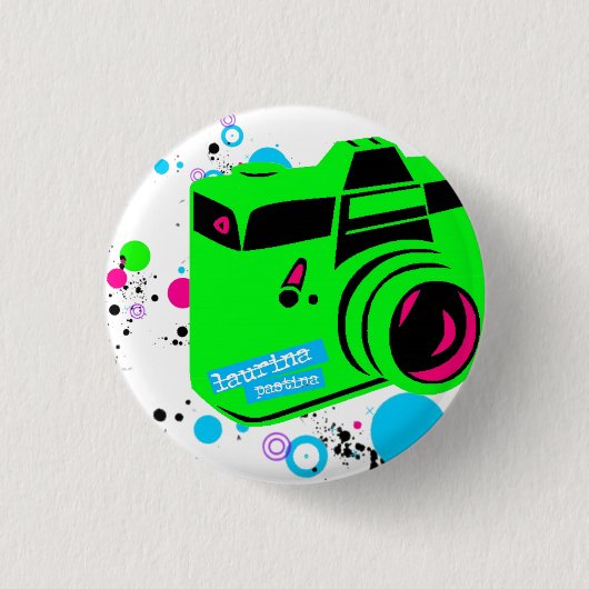 Badge Rond 2,50 Cm goupille se développante toujours (Devant)