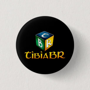 Badge Rond 2,50 Cm Goupille TibiaBR Redondo