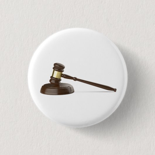 Badge Rond 2,50 Cm Goût en bois (Devant)
