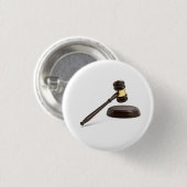 Badge Rond 2,50 Cm Goût en bois (Devant & derrière)