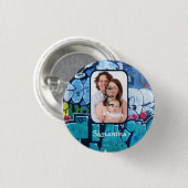Badge Rond 2,50 Cm Graffiti personnalisé (Devant & derrière)