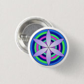 Badge Rond 2,50 Cm Graine magique (Devant & derrière)