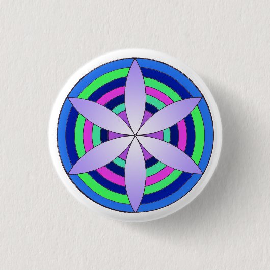Badge Rond 2,50 Cm Graine magique (Devant)