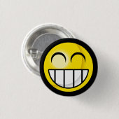 Badge Rond 2,50 Cm Grand bouton de grimace (Devant & derrière)