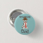 Badge Rond 2,50 Cm Grand Dane Papa (Devant & derrière)