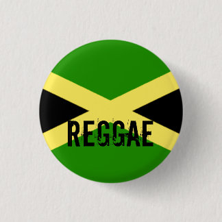 Badge Rond 2,50 Cm grand drapeau, REGGAE