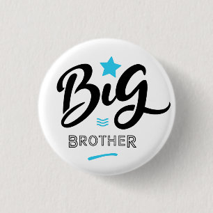 BADGE ROND 2,50 CM GRAND FRÈRE
