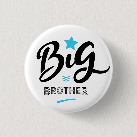 BADGE ROND 2,50 CM GRAND FRÈRE (Devant)