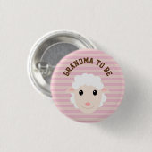 Badge Rond 2,50 Cm Grand-mère (Devant & derrière)