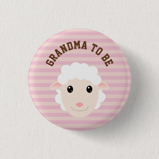 Badge Rond 2,50 Cm Grand-mère (Devant)