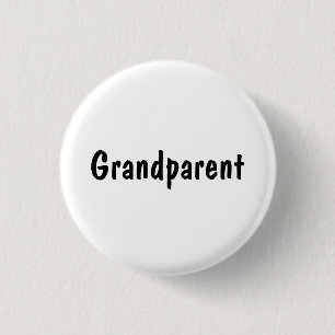Badge Rond 2,50 Cm Grand-parent