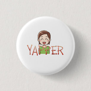 Badge Rond 2,50 Cm Grand Parleur