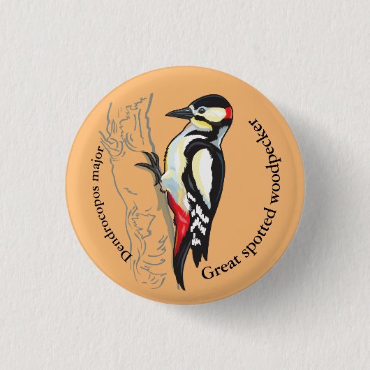 Badge Rond 2,50 Cm grand pic (Devant)