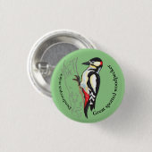 Badge Rond 2,50 Cm grand pic (Devant & derrière)