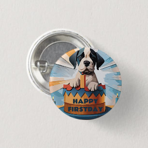 Badge Rond 2,50 Cm Grand propriétaire de Danse
