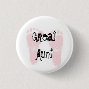 Badge Rond 2,50 Cm Grande tante Button