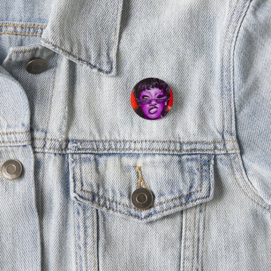 Badge Rond 2,50 Cm Grape Soda (En situation)