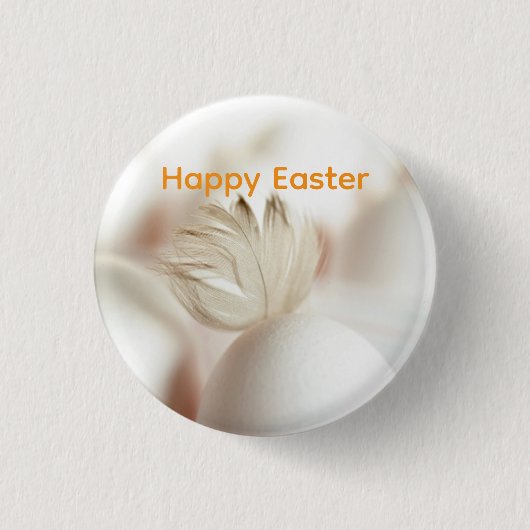 Badge Rond 2,50 Cm Graphisme de plume (Devant)
