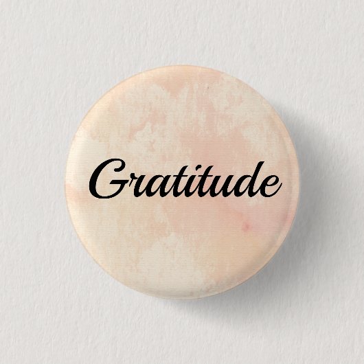 Badge Rond 2,50 Cm Gratitude (Devant)