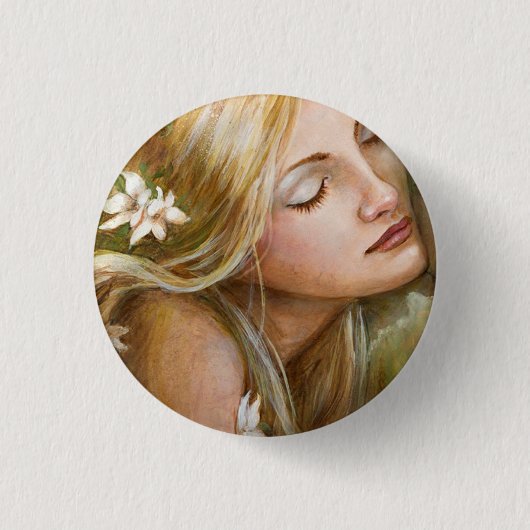 Badge Rond 2,50 Cm Greenman 2 (Devant)