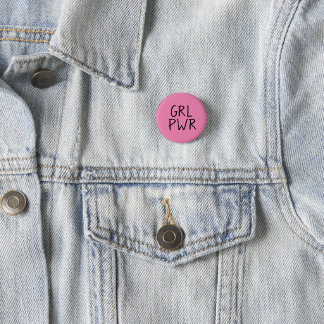 Badge Rond 2,50 Cm GRL PWR | Insigne