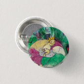 Badge Rond 2,50 Cm Gros boutons de mardi (Devant & derrière)