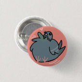 Badge Rond 2,50 Cm Gros pigeon (Devant & derrière)