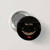 Badge Rond 2,50 Cm Gros requin foncé (Devant & derrière)
