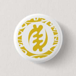 Badge Rond 2,50 Cm Gye Nyame