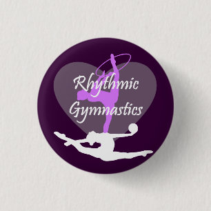 Badge Rond 2,50 Cm Gymnastique rythmique