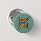 Badge Rond 2,50 Cm H initial éclairé (Devant & derrière)