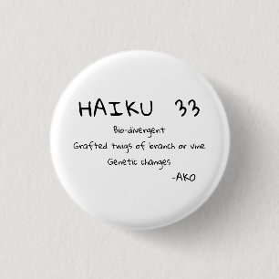 BADGE ROND 2,50 CM HAIKU 33