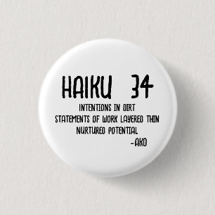 BADGE ROND 2,50 CM HAIKU 34