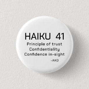 BADGE ROND 2,50 CM HAIKU 41