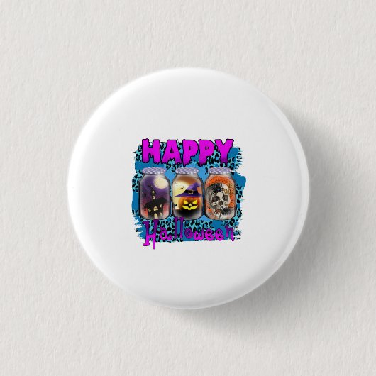 Badge Rond 2,50 Cm Halloween (Devant)