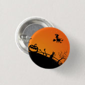 Badge Rond 2,50 Cm Halloween (Devant & derrière)