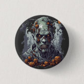 Badge Rond 2,50 Cm Halloween (Devant)